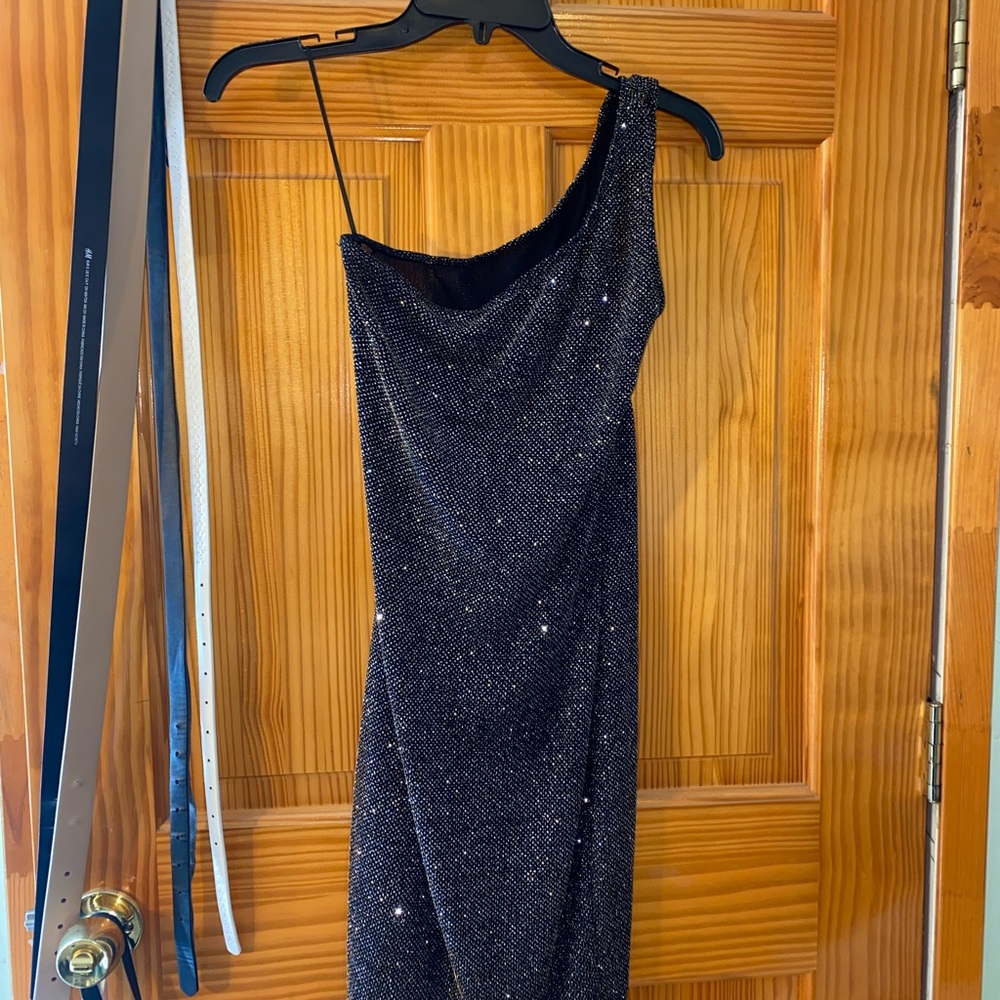 Mini glitter dress